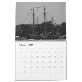 NewburyportのカレンダーのHMSの奨励金 カレンダー (2月 2027)
