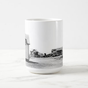 Newburyport港の灯台 コーヒーマグカップ