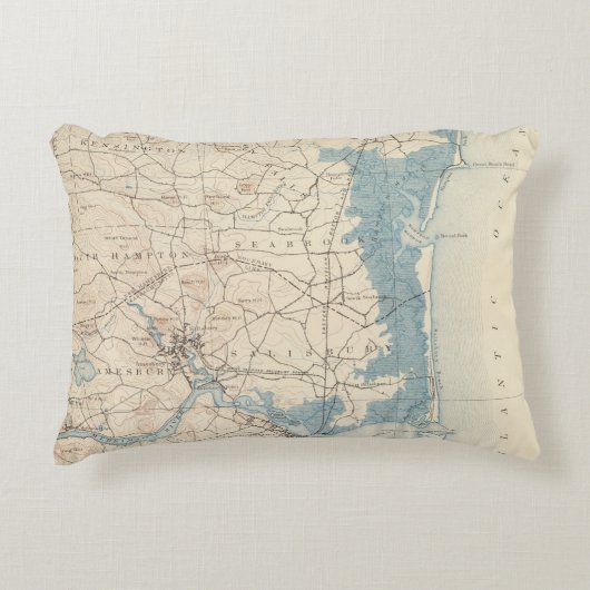 Newburyport、マサチューセッツ アクセントクッション (正面)