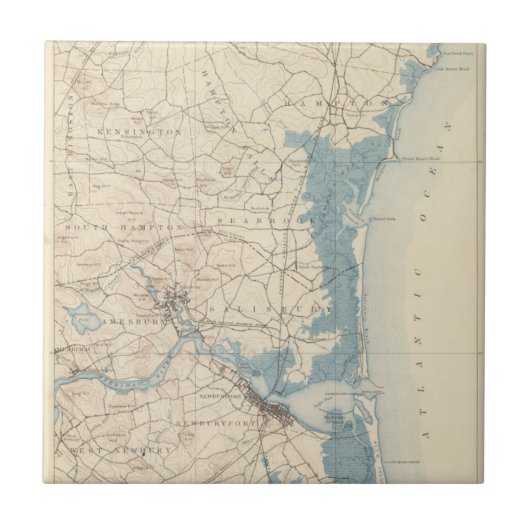 Newburyport、マサチューセッツ タイル (正面)