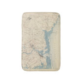Newburyport、マサチューセッツ バスマット (正面縦)