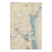 Newburyport、マサチューセッツ ミニクリップボード (裏面)