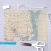 Newburyport、マサチューセッツ 薄葉紙 (クラフト)