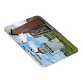 Newburyport Harbor Range Lights, MA Flexi Magnet マグネット (右側)