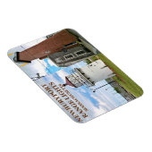 Newburyport Harbor Range Lights, MA Flexi Magnet マグネット (右側)