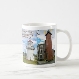 Newburyport Harbor Range Lights, Massachusetts Mug コーヒーマグカップ