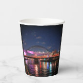 Newcastle bridges 紙コップ (裏面)