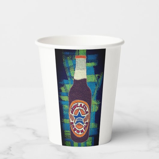 Newcastle brown Ale 紙コップ (裏面)