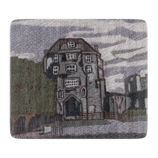 Newcastle castle カッティングボード (正面)