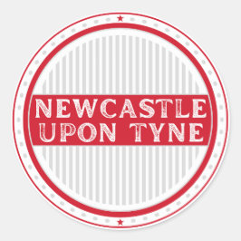 Newcastle City Pride Emblem – English Identity ラウンドシール