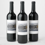 Newcastle Quayside & the Tyne Bridge ワインラベル (ボトル)