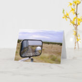 newertsweb -鏡内のオブジェクト..... カード (黄色い花)