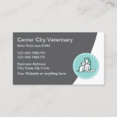 Newest Animal Hospital Appointment Business Cards 名刺 (正面)