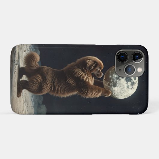 Newf moon  Case-Mate iPhoneケース (裏面(横))