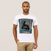 Newfieの実質の場所 Tシャツ (正面フル)