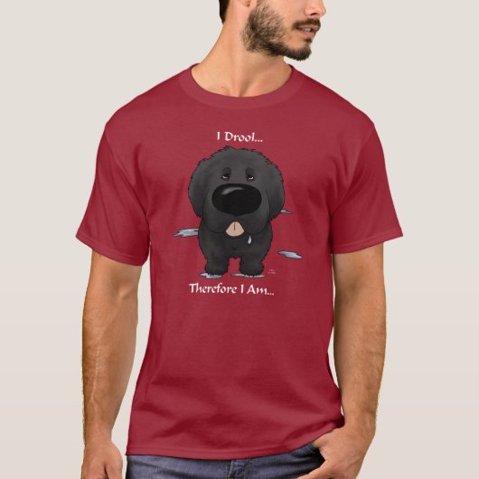 Newfie -私は熱狂します tシャツ (正面)