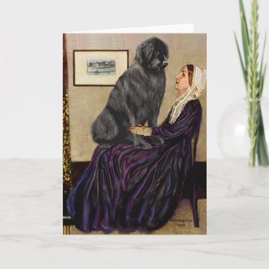 Newfie 1 – ウィスラーの母親 カード (正面)