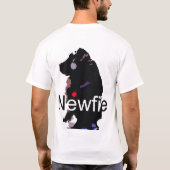 newfie tシャツ (裏面)