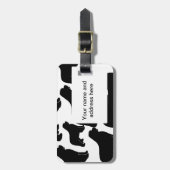 Newfiesの荷物のラベル ラゲッジタグ (正面縦)