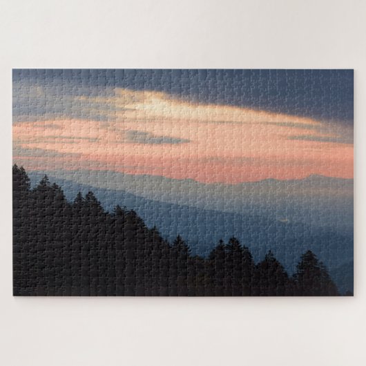 Newfound Gapでのサンライズ – Smoky Mountains - 20x30 ジグソーパズル (横)