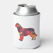 Newfoundland図形シルエット数々の 缶クーラー (缶正面)