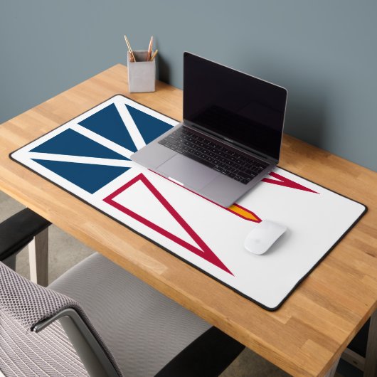 Newfoundland and Labrador flag デスクマット (オフィス2)