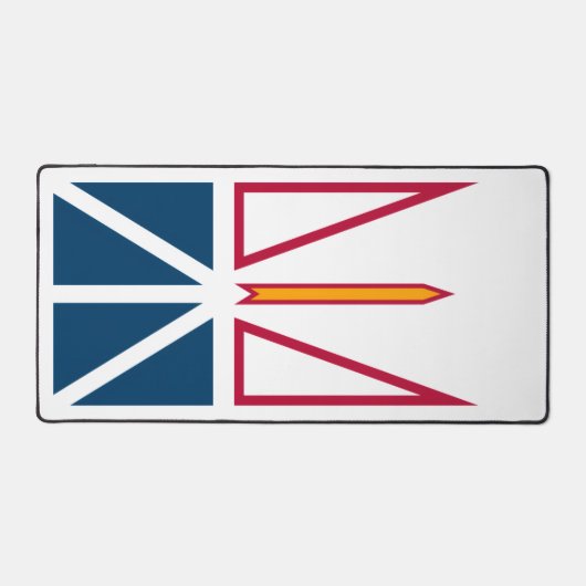 Newfoundland and Labrador flag デスクマット (正面)