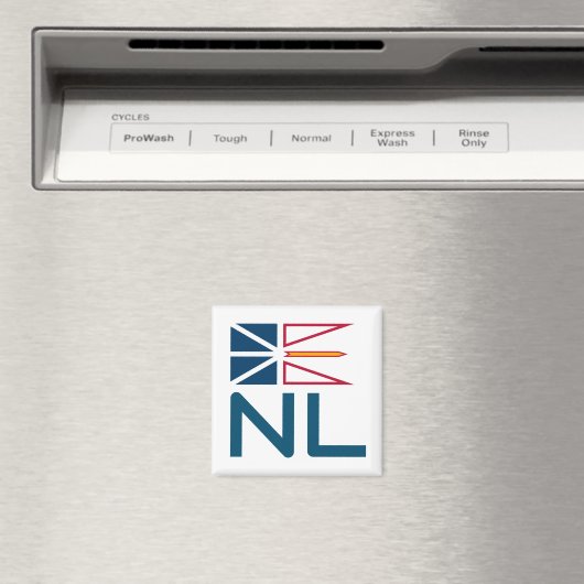 Newfoundland and Labrador flag マグネット (インサイチュ (食洗機))