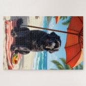 Newfoundland Beach Relax Scene ジグソーパズル (横)