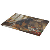 Newfoundland Cooking in Kitchen カッティングボード (角)