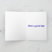 Newfoundland Doの誕生日カード名の追加 カード (内部)