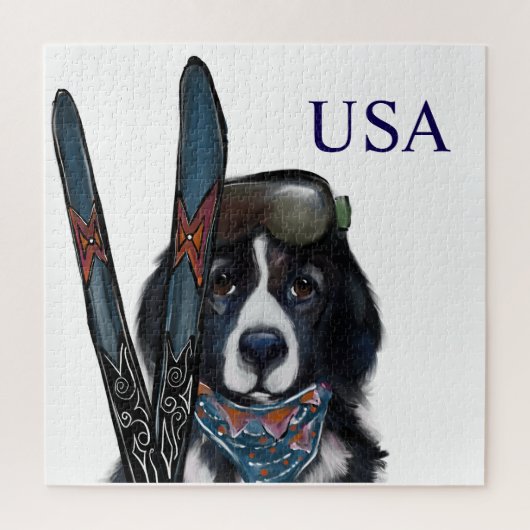 NEWFOUNDLAND DOG  ジグソーパズル (縦)