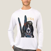 NEWFOUNDLAND DOG トライブレンドTシャツ (正面)