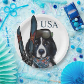 NEWFOUNDLAND DOG  ペーパープレート (パーティー)