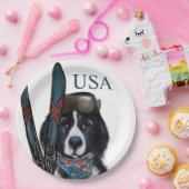 NEWFOUNDLAND DOG  ペーパープレート (パーティー)