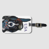 NEWFOUNDLAND DOG  ラゲッジタグ (正面横)