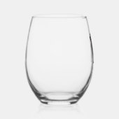 Newfoundland Dog Stemless Wine Glass ステムなしワイングラス (右)