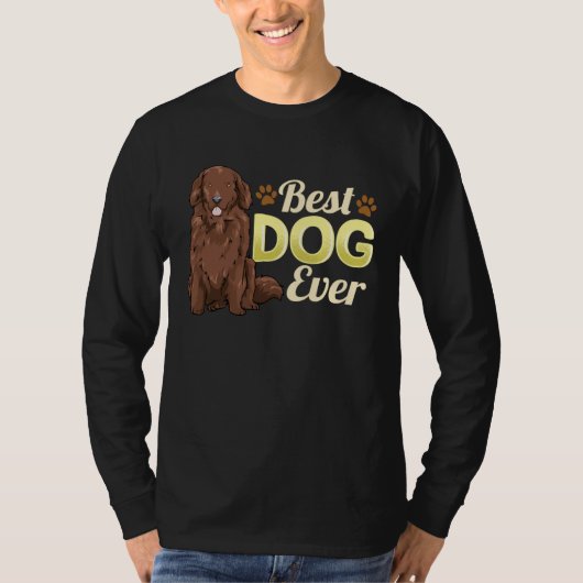 Newfoundland dog tシャツ (正面)