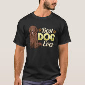 Newfoundland dog tシャツ (正面)