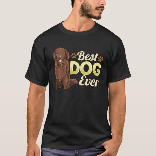 Newfoundland dog tシャツ (正面)