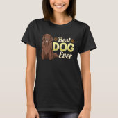 Newfoundland dog tシャツ (正面)