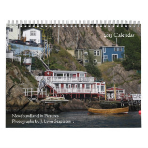 Newfoundland in写真:A 2013年カレンダー カレンダー