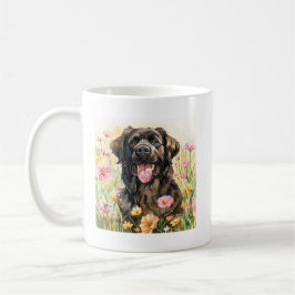 Newfoundland Watercolor Mug コーヒーマグカップ