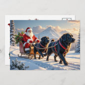 Newfoundlander Christmas Card シーズンカード (正面/裏面)