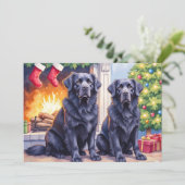 Newfoundlander Christmas Card シーズンカード (スタンド正面)