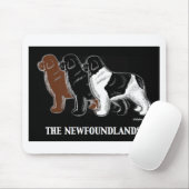 Newfoundlands マウスパッド (マウス)