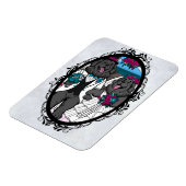 Newfy Love (Valentine, 結婚's, Anniversary) 空白の マグネット (左側)