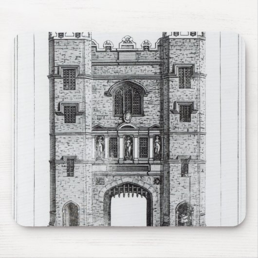 Newgate、ロンドンのパブ。 1761年 マウスパッド (正面)