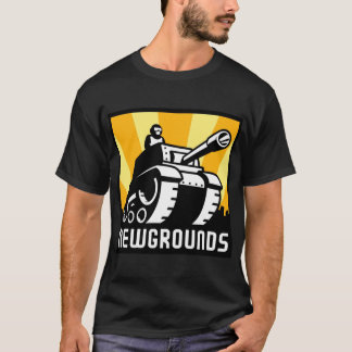 Newgroundsロゴアートワークポスター Tシャツ