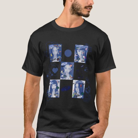 Newjeans ブルー・ブック Ep Tシャツ (正面)